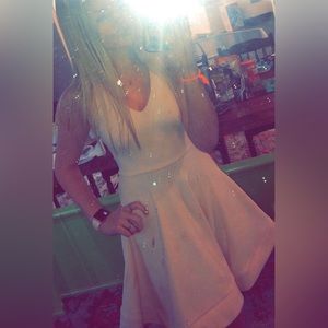 B Darlin pink formal dress